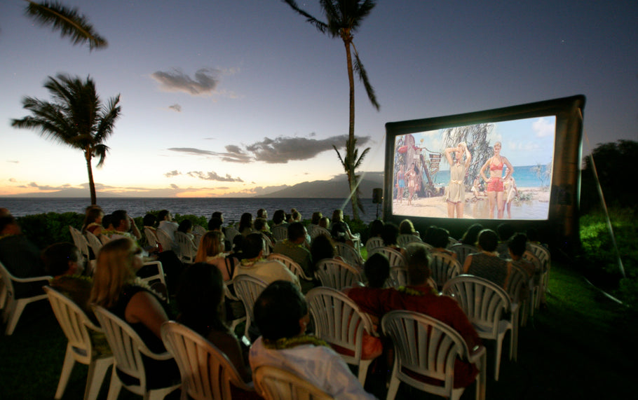 Audience size and your outdoor movie system