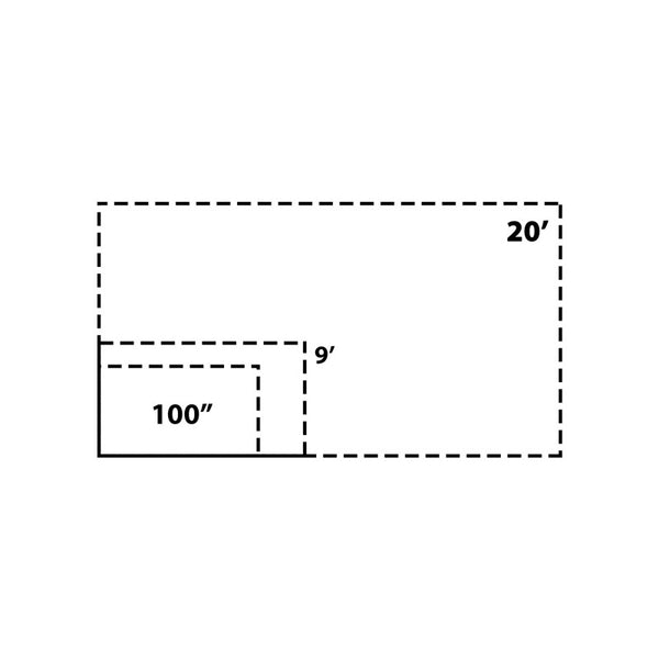 Three projection screens to pair with Optoma EH412x