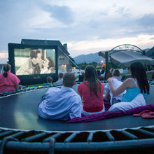 Load image into Gallery viewer, 12 x 7 ft Inflatable Screen - family watching
