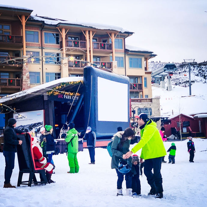 12' Pro Outdoor Inflatable Movie Screen