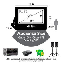 Load image into Gallery viewer, 12&#39; Pro Outdoor Theater System
