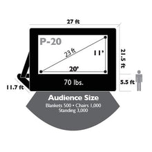 Load image into Gallery viewer, 12&#39; Pro Outdoor Inflatable Movie Screen
